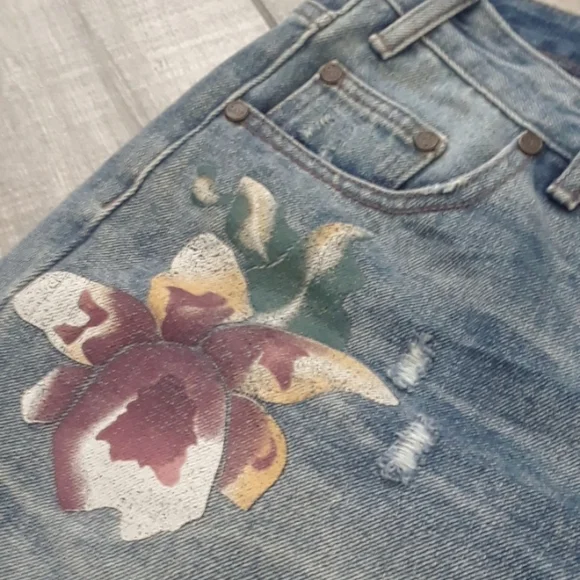 ONE TEASPOON..PAINTED FREEBIRDS..SIZE 28/27... - Picture 3 of 9